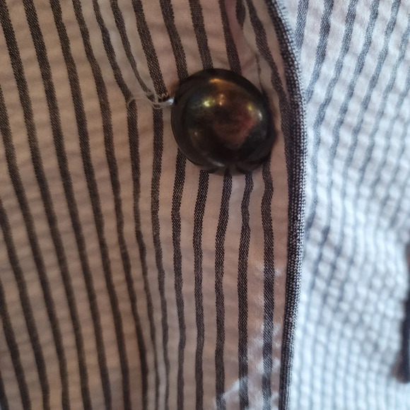 Maurices grey/White Striped blaser. NWOT - Picture 5 of 10